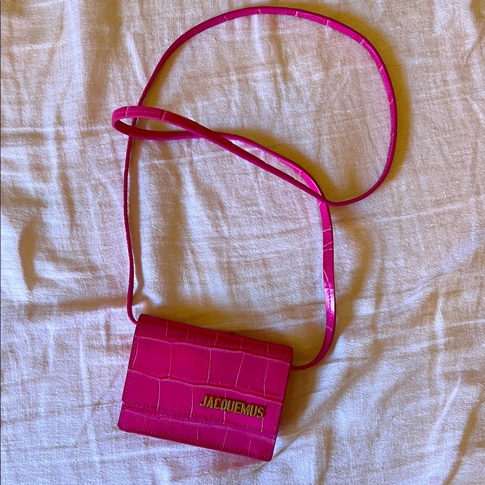 Jacquemus Fuchsia Crossbody Bag